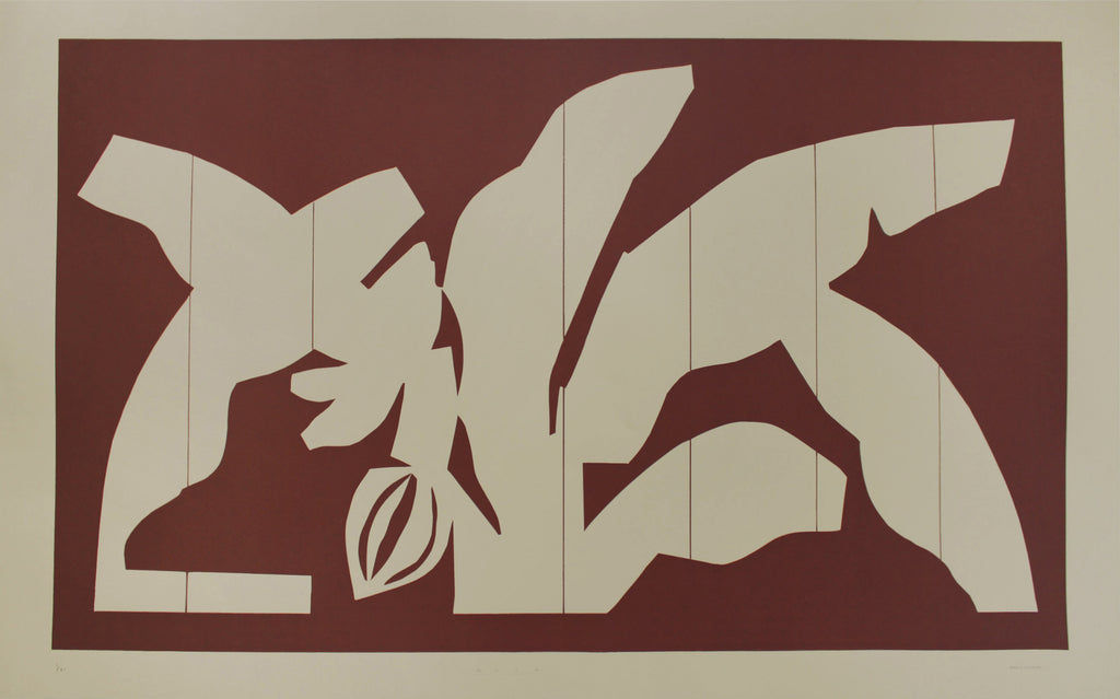 Print by Anna Koeferl titled "Musa" - 2.