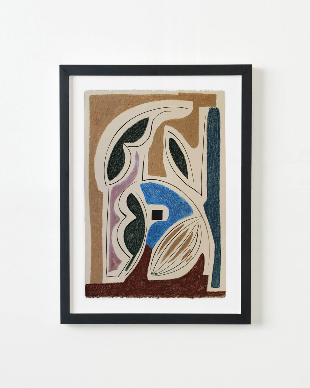 Drawing by Anna Koeferl titled "Paradis" - 5.