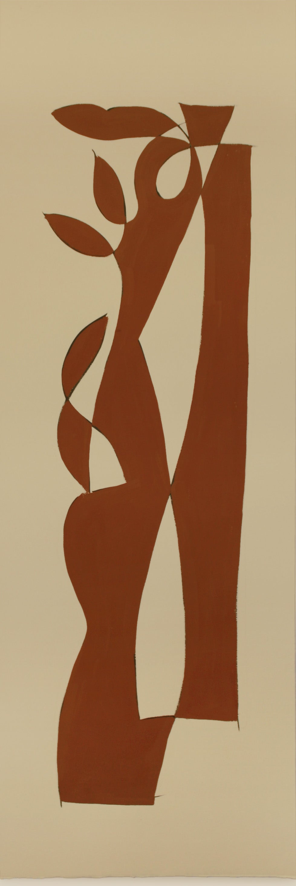 Painting by Anna Koeferl titled "Vine Dance No.2" - 2.
