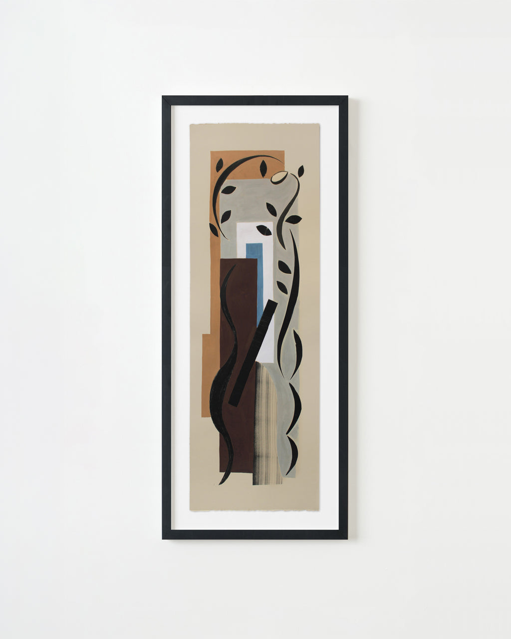 Painting by Anna Koeferl titled "Vine Sculpture No. 2" - 3.