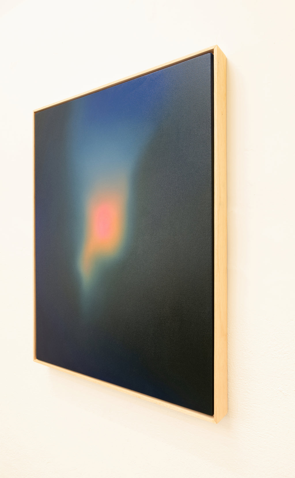 Painting by Arantxa Solis titled "Lumière de nuit" - 3.