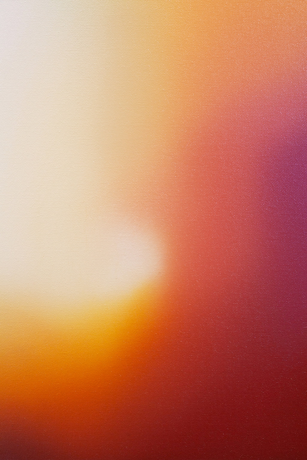 Painting by Arantxa Solis titled "Tephra" - 3.