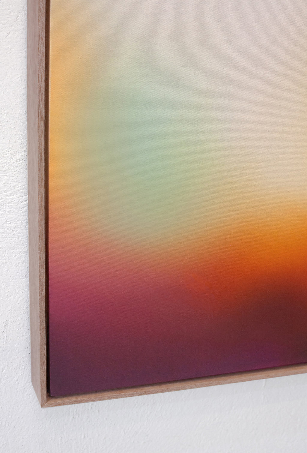 Painting by Arantxa Solis titled "Tephra" - 4.