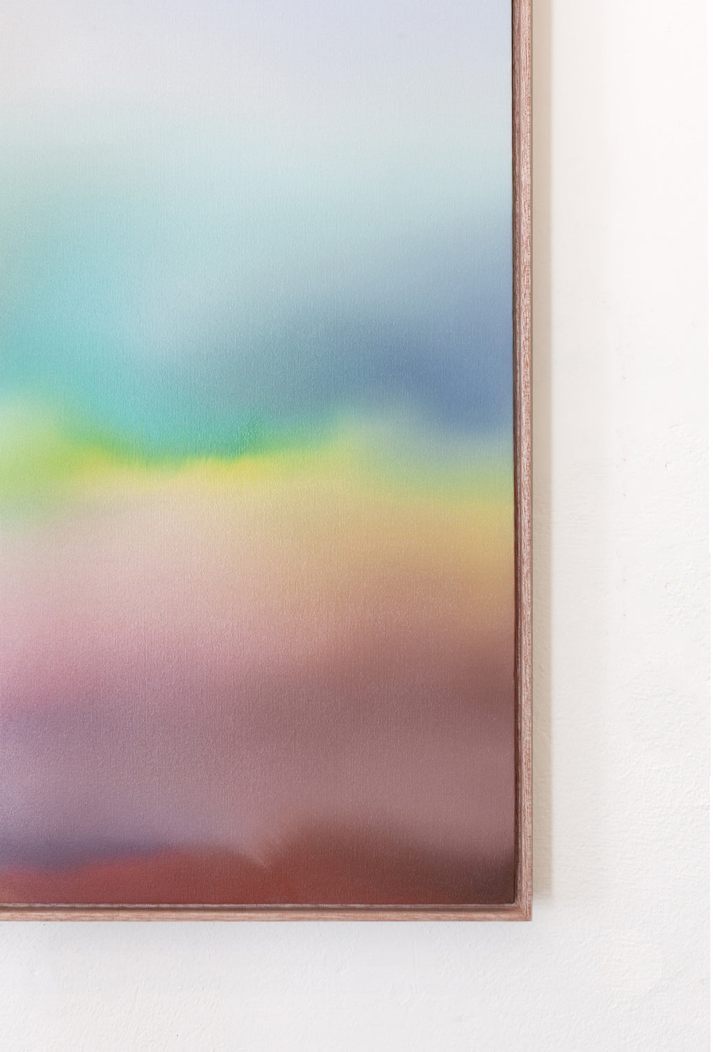 Painting by Arantxa Solis titled "Valle Nebula" - 4.