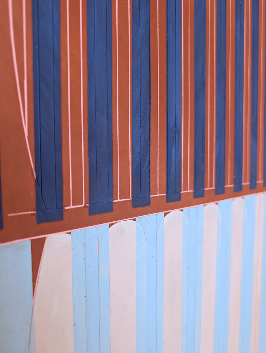 Painting by Arielle Zamora titled "Angler" - 3.