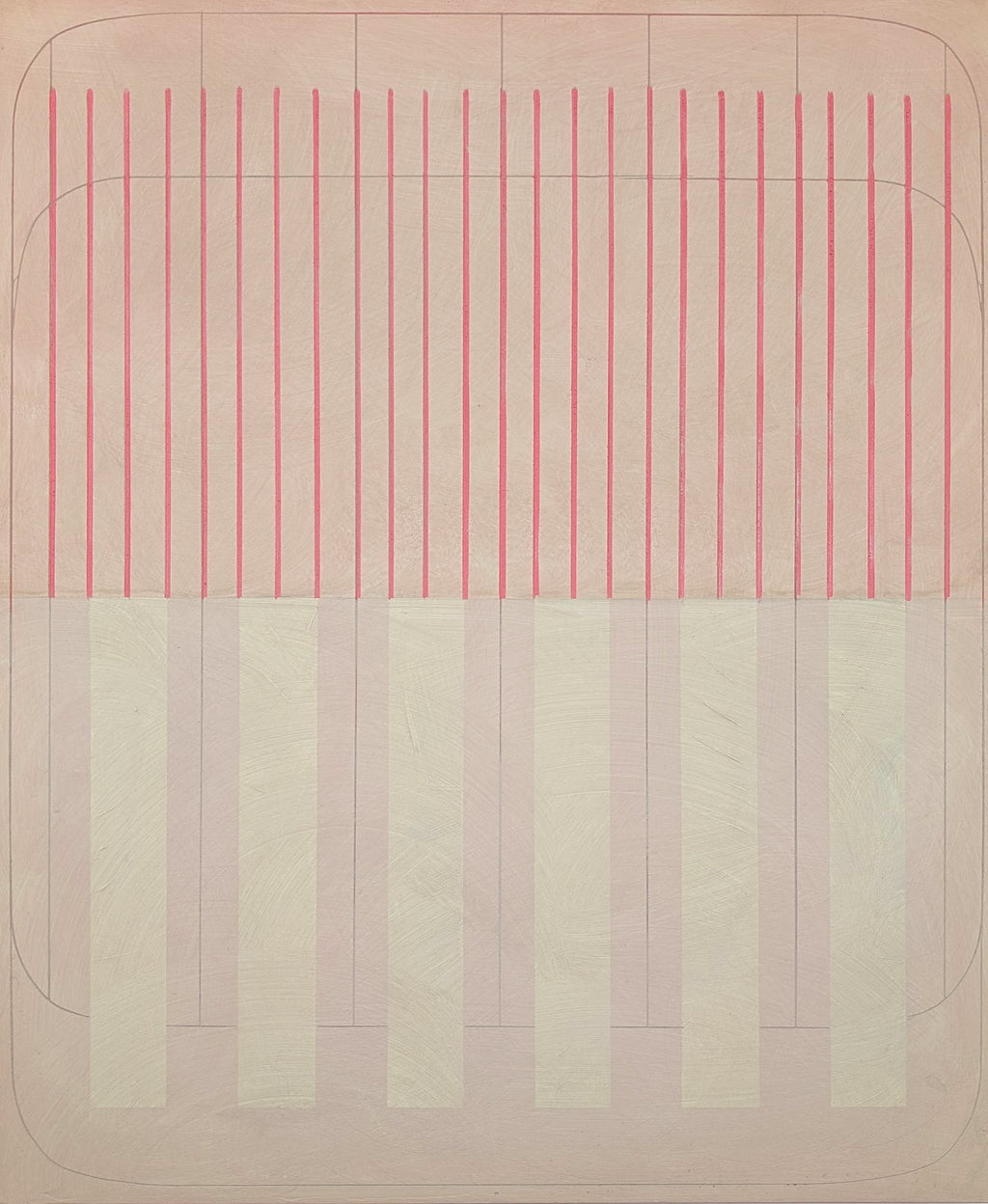 Painting by Arielle Zamora titled "Arid Chorus" - 2.