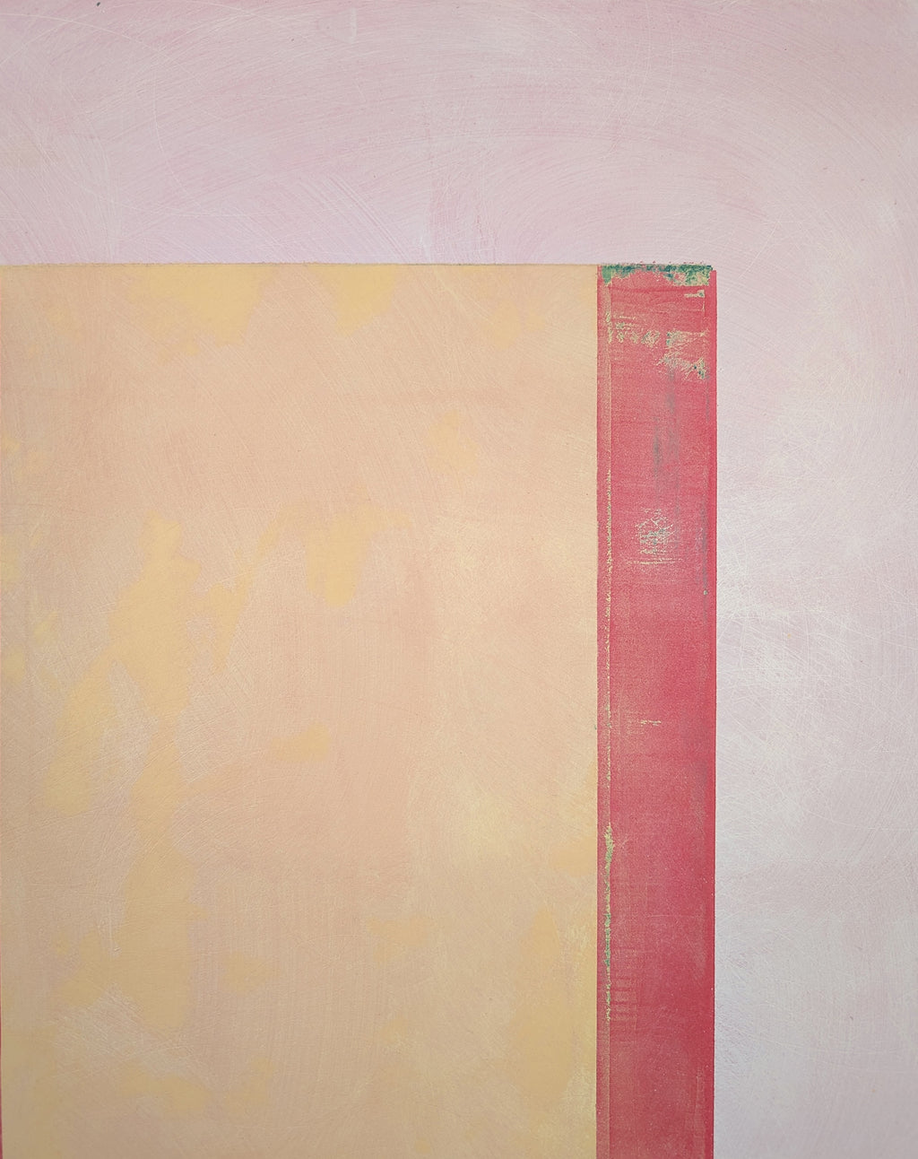 Painting by Arielle Zamora titled "F. Screen Dawn" - 4.