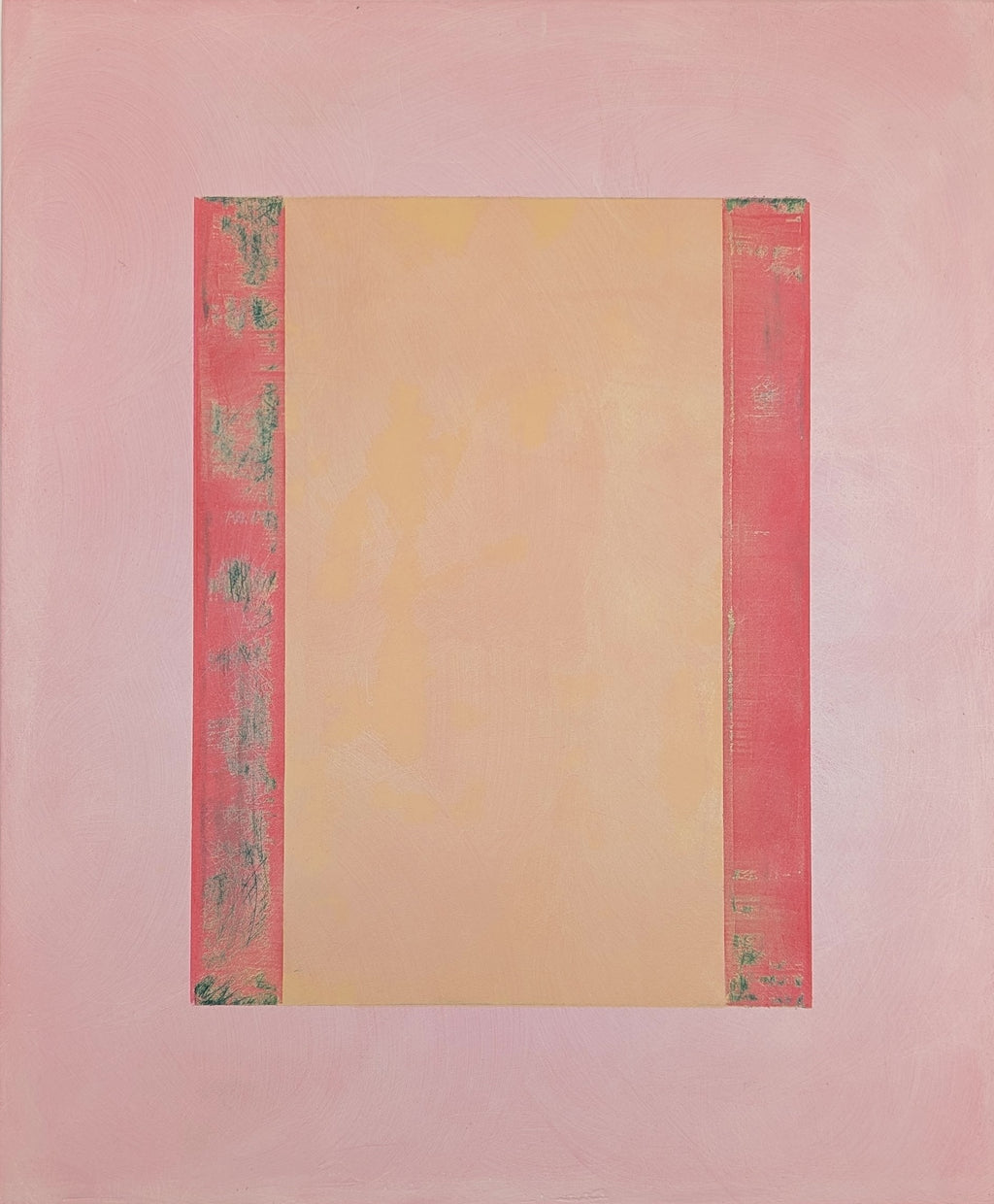 Painting by Arielle Zamora titled "F. Screen Dawn" - 2.