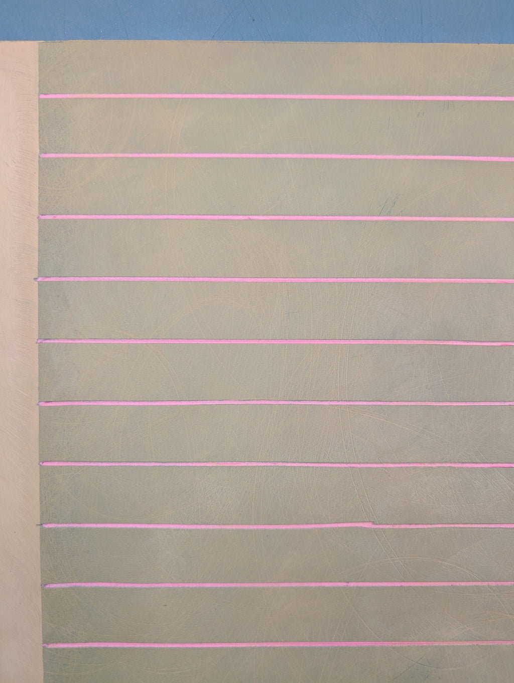Painting by Arielle Zamora titled "F. Screen Dusk" - 4.