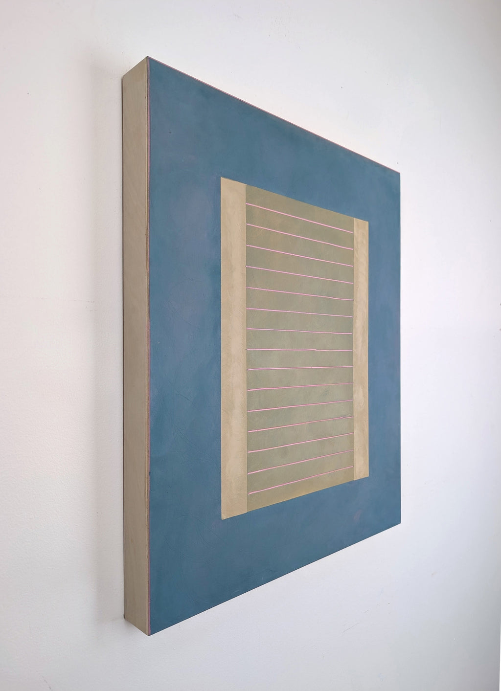 Painting by Arielle Zamora titled "F. Screen Dusk" - 5.