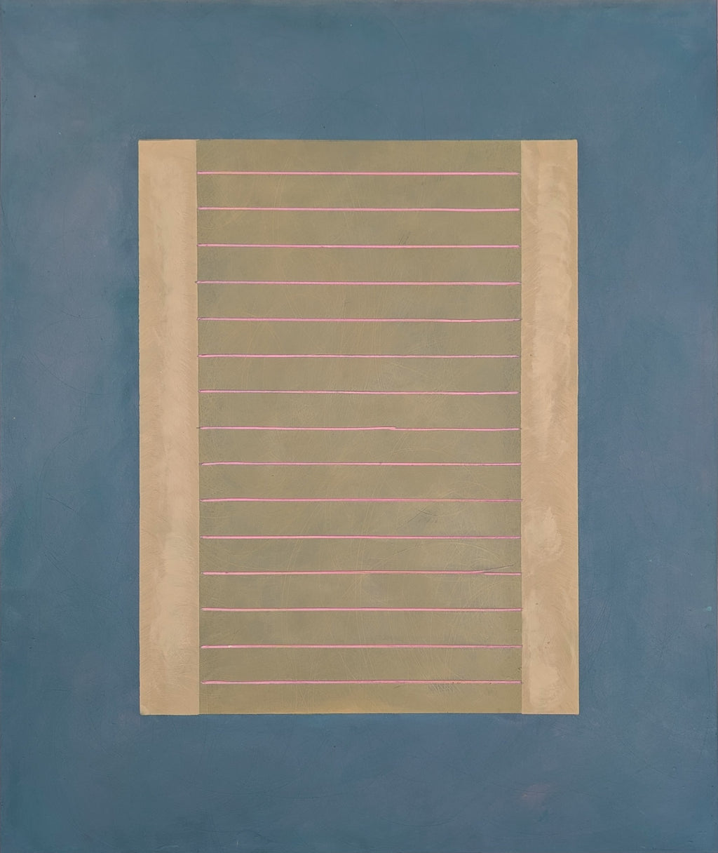 Painting by Arielle Zamora titled "F. Screen Dusk" - 2.