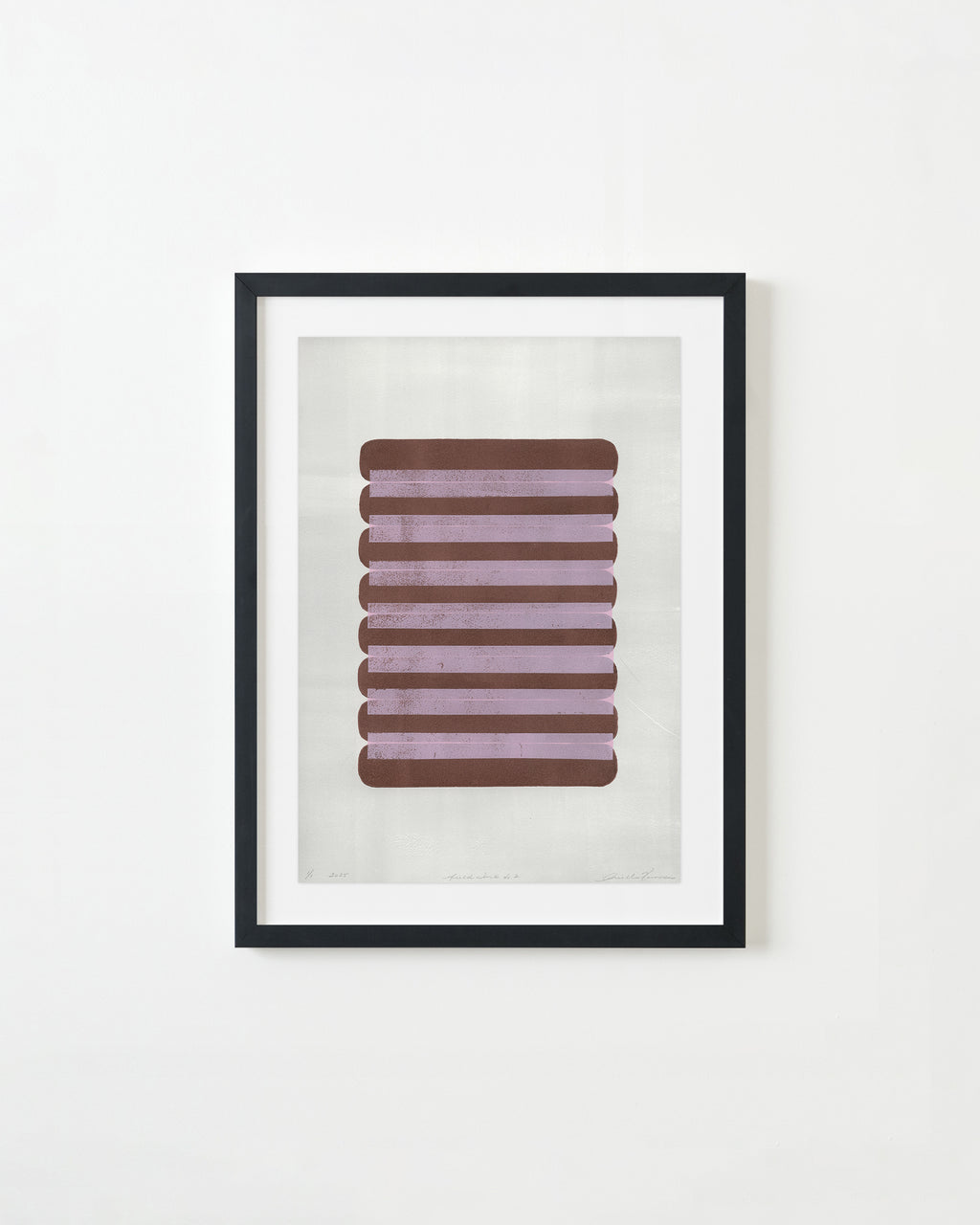Print by Arielle Zamora titled "Field Work No. 2" - 4.