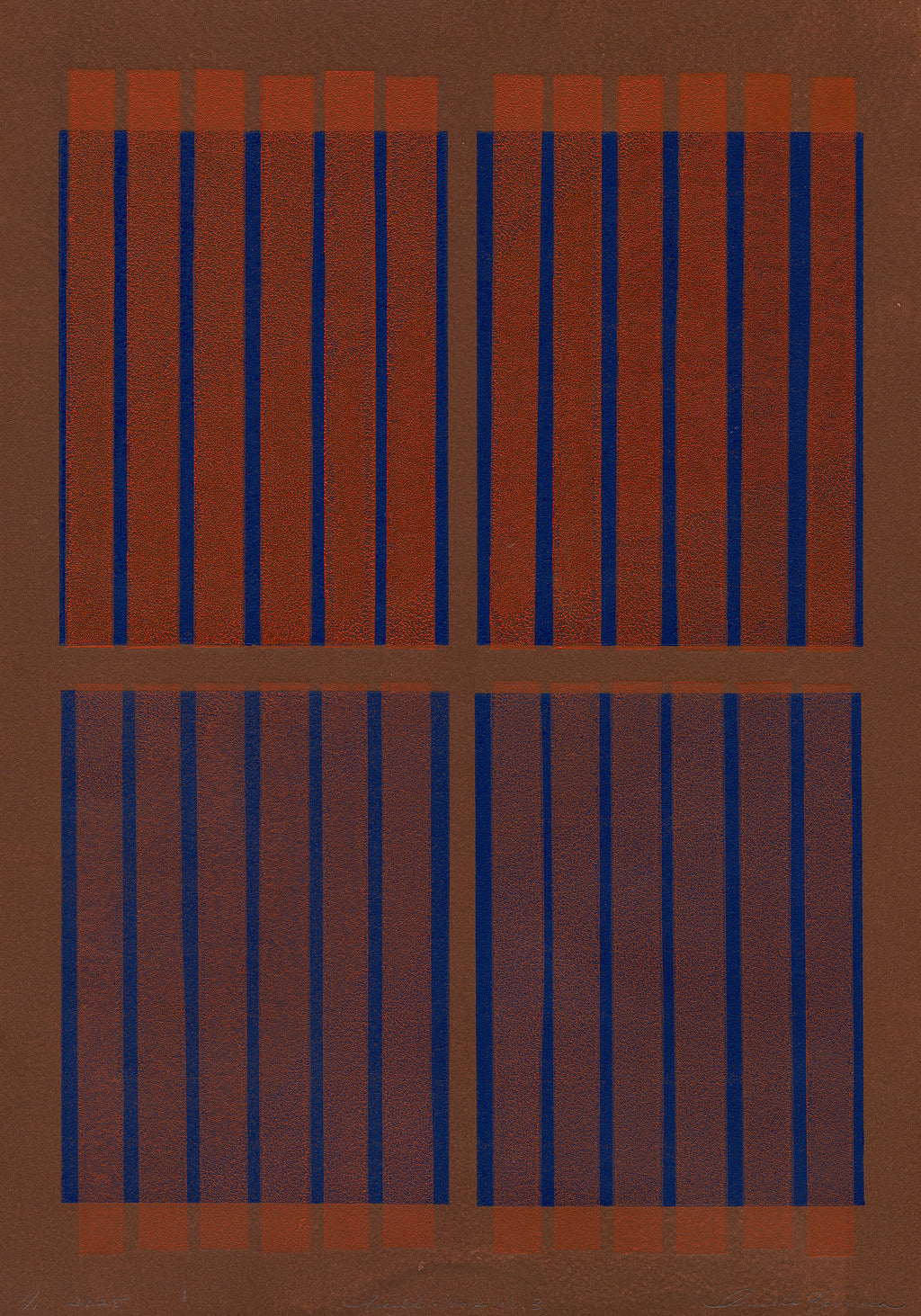 Print by Arielle Zamora titled "Field Work No. 3" - 2.