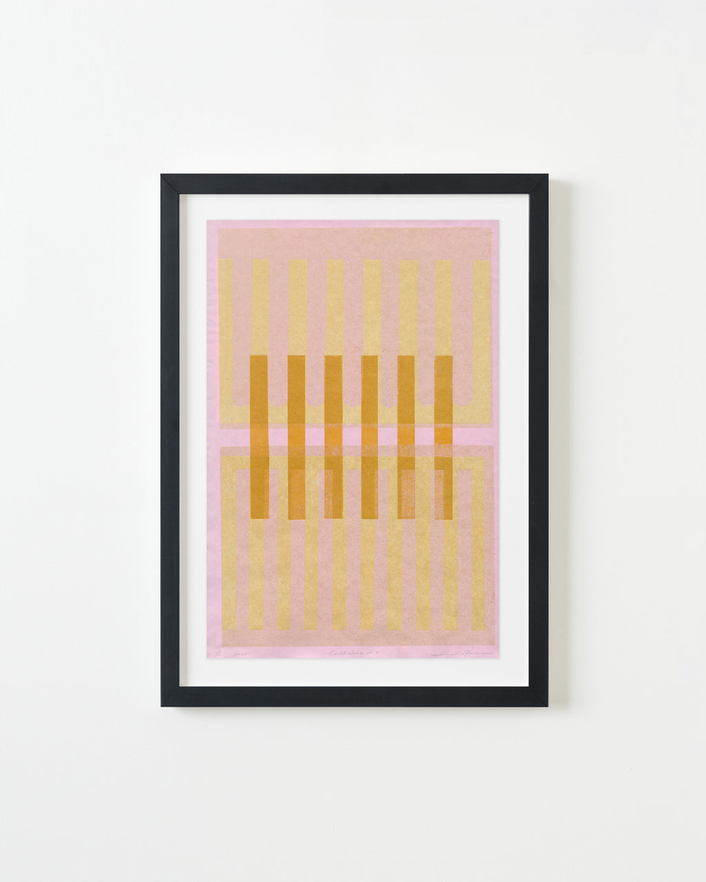 Print by Arielle Zamora titled "Field Work No. 5" - 4.