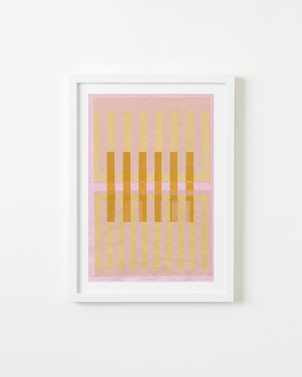 Print by Arielle Zamora titled "Field Work No. 5" - 3.