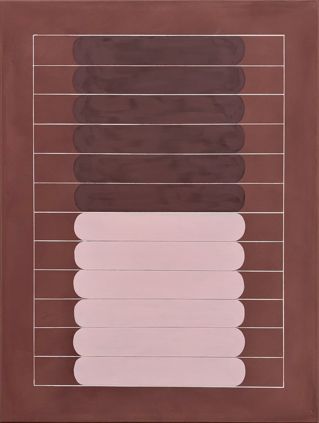 Painting by Arielle Zamora titled "Is It This?" - 2.