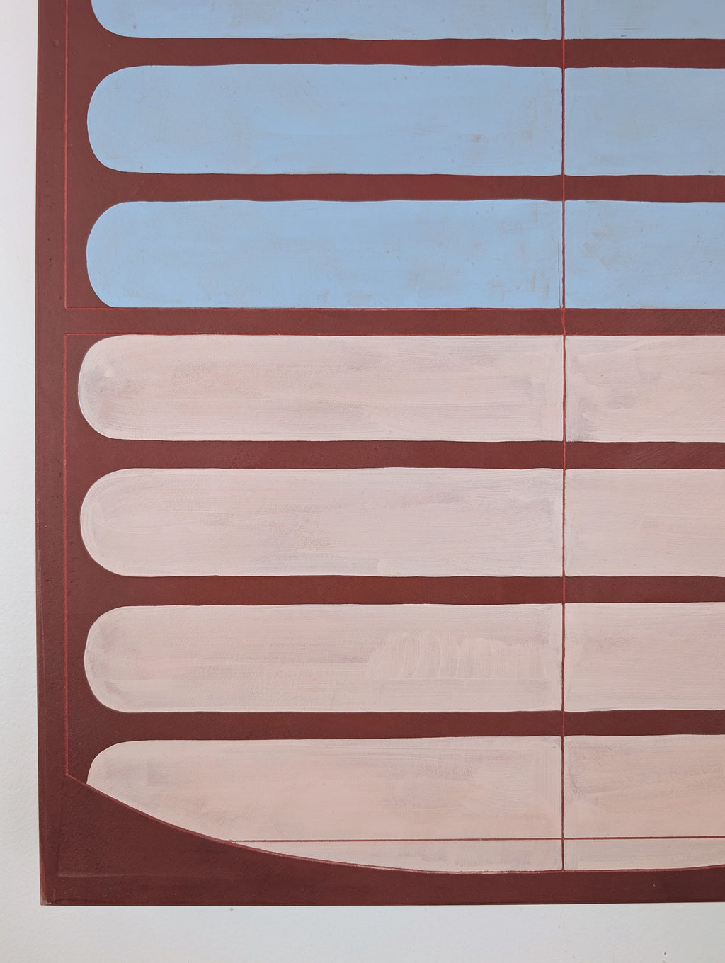 Painting by Arielle Zamora titled "Mainstay" - 3.