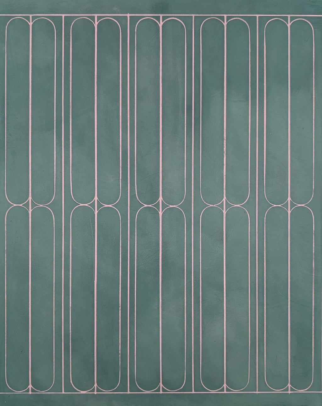 Painting by Arielle Zamora titled "Mérida Gate No. 2" - 2.