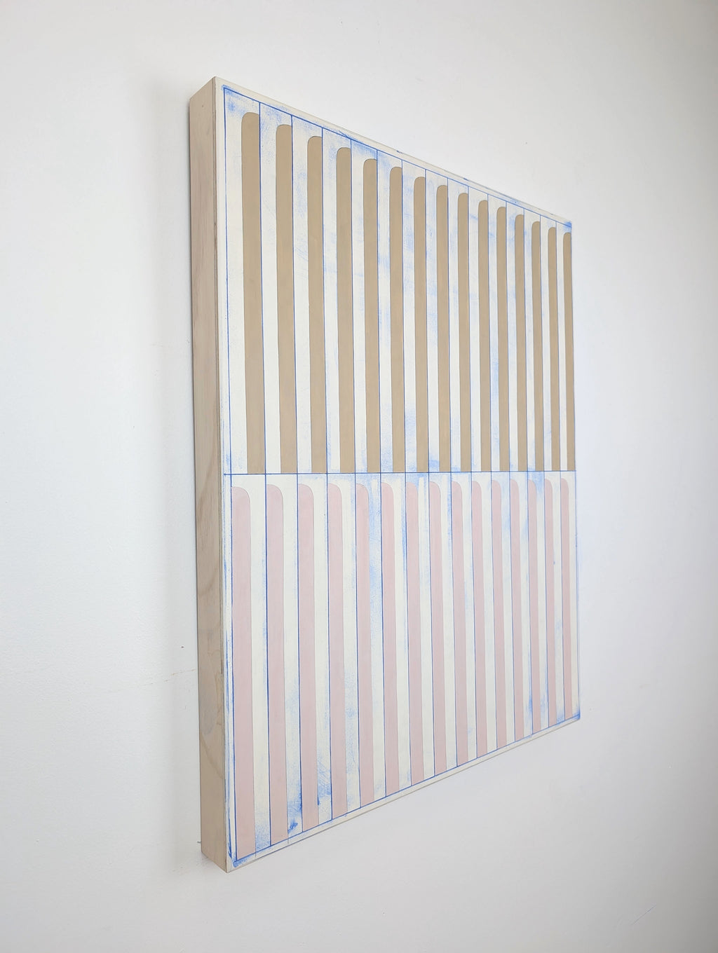 Painting by Arielle Zamora titled "Posthumous Talk" - 5.