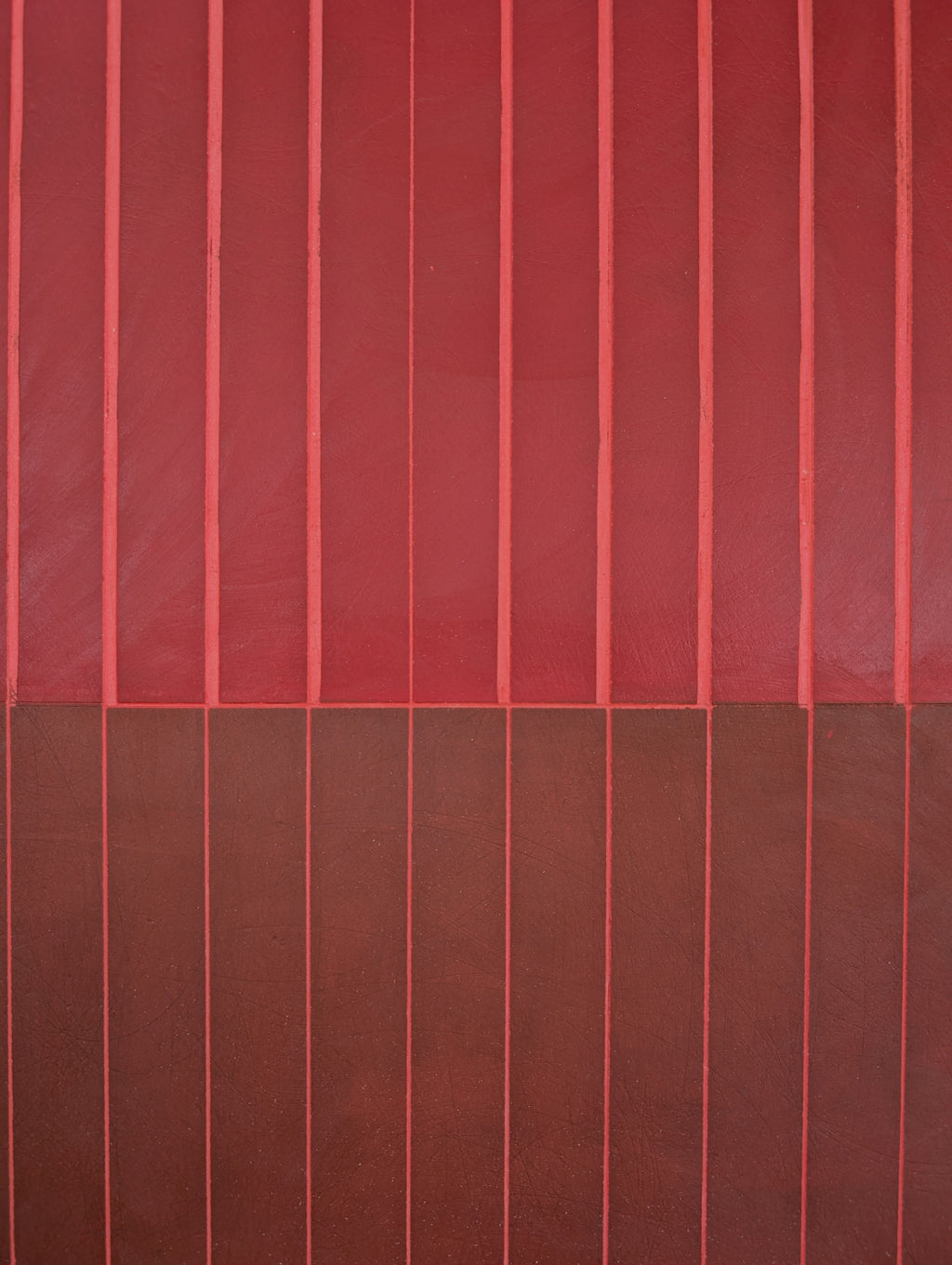 Painting by Arielle Zamora titled "Red Curtain" - 4.