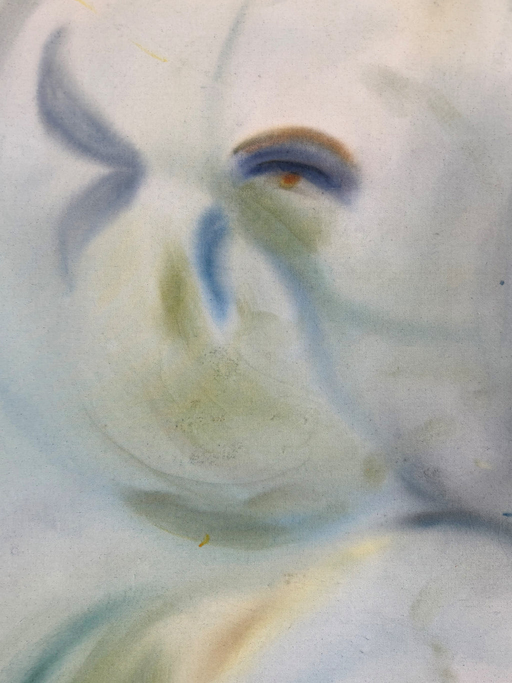 Painting by Arlina Cai titled "A Land Of Many Myths" - 3.