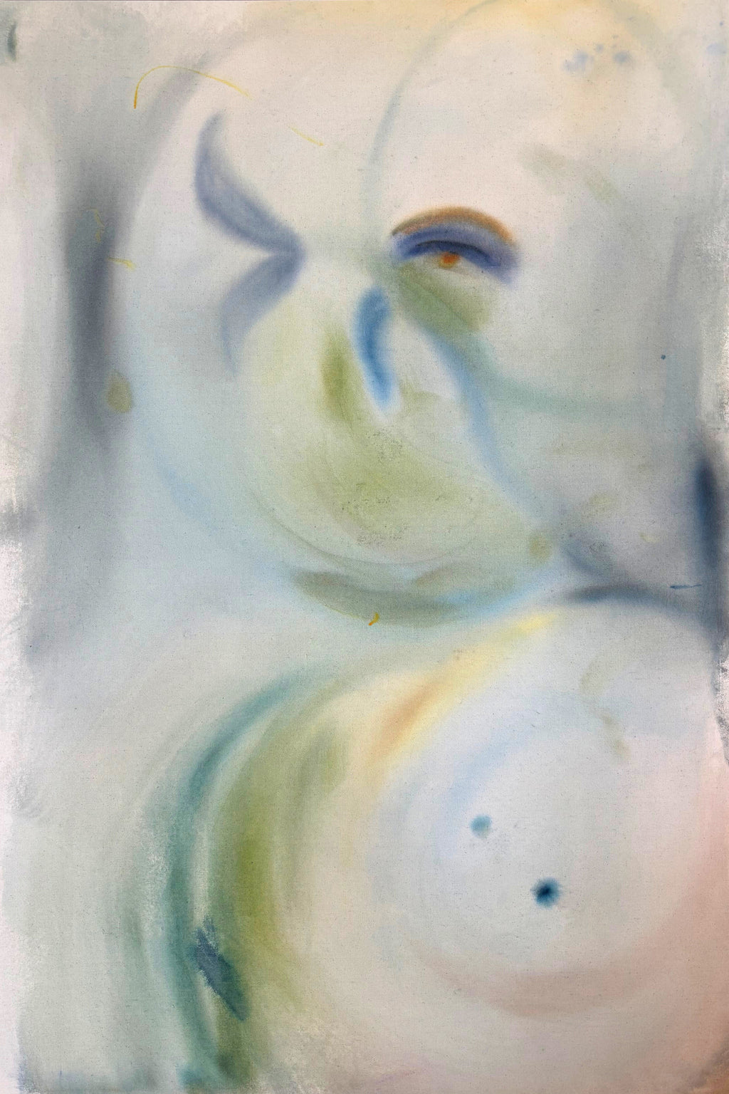 Painting by Arlina Cai titled "A Land Of Many Myths" - 2.