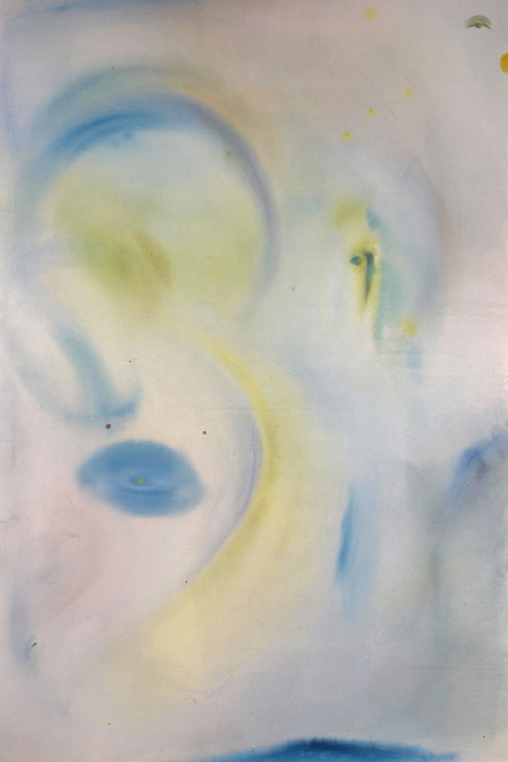 Painting by Arlina Cai titled "A Place For Nighttime Dreaming" - 2.