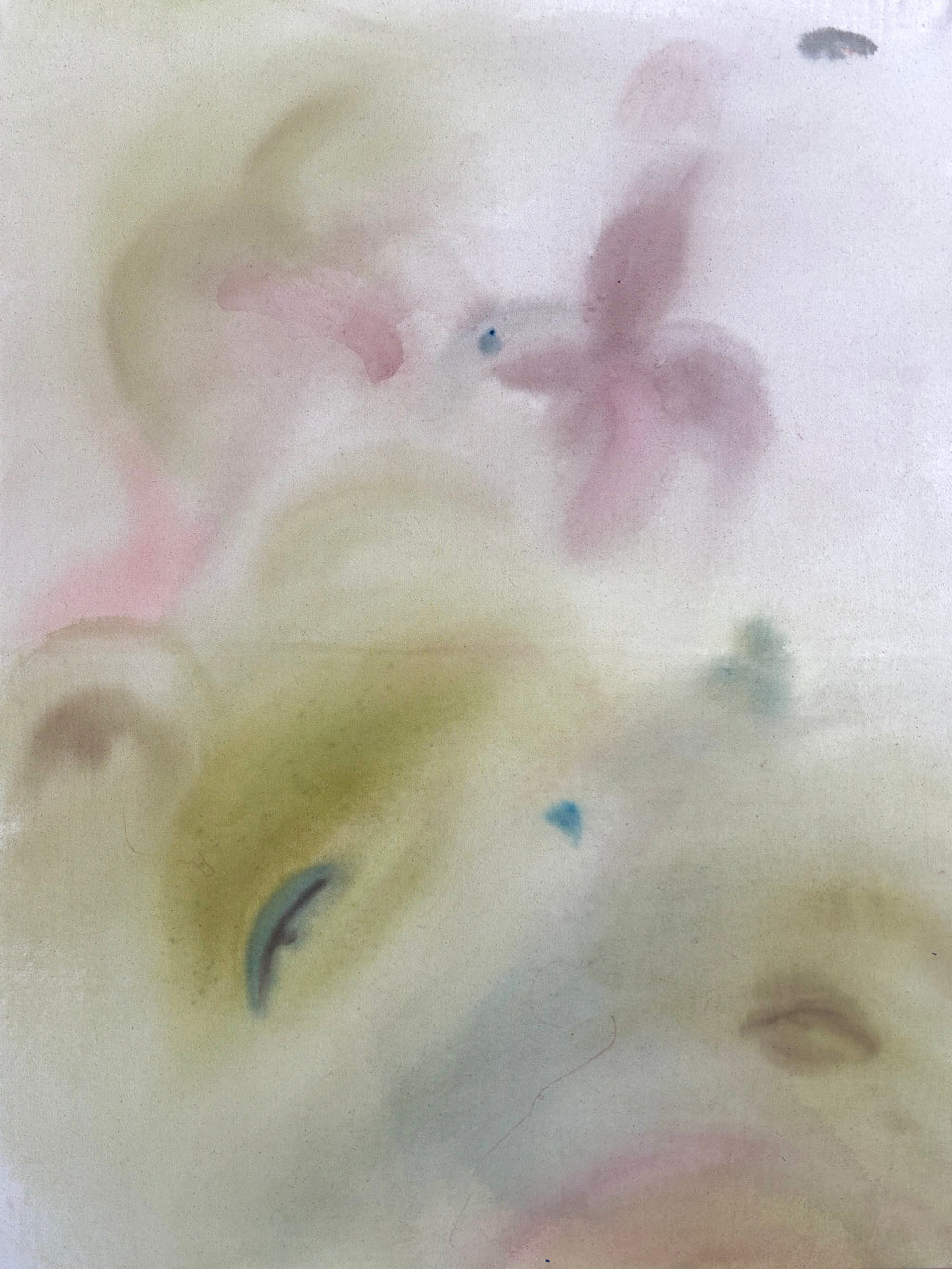 Painting by Arlina Cai titled "All That Has Taken Root" - 2.