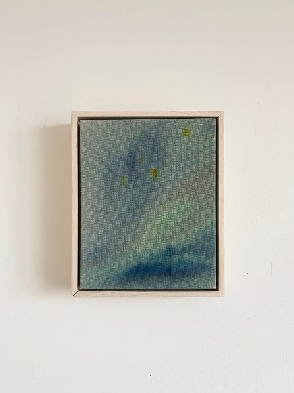 Painting by Arlina Cai titled "Aurora Aura" - 3.