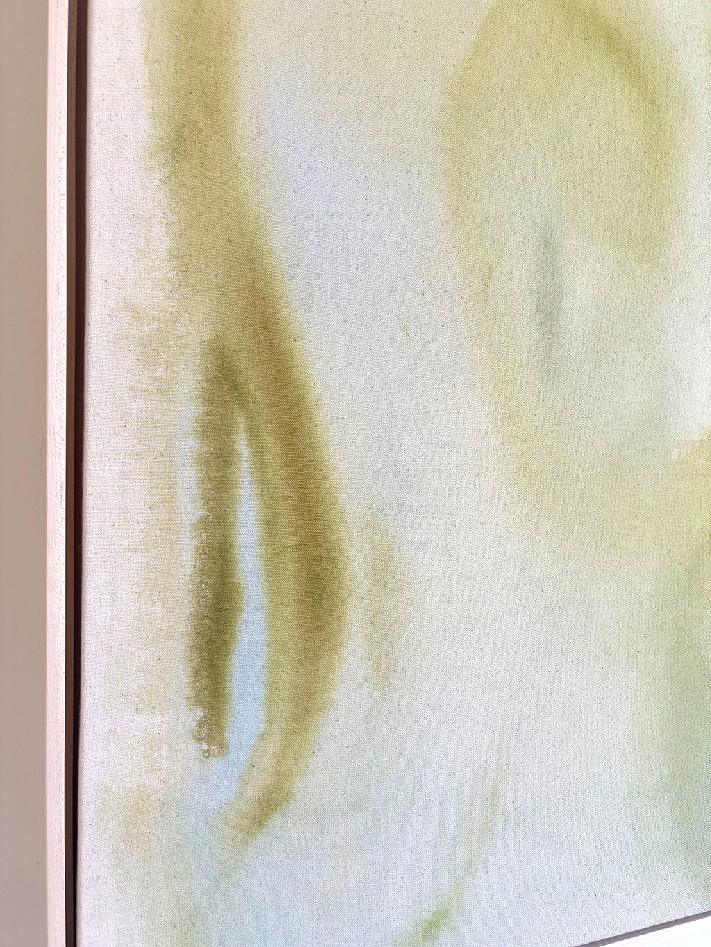 Painting by Arlina Cai titled "Braided Grass, Jasmine Arches" - 3.