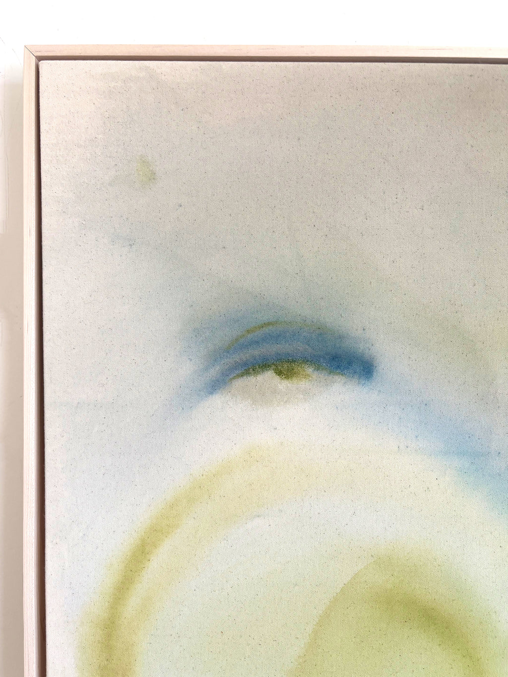 Painting by Arlina Cai titled "Braided Grass, Jasmine Arches" - 4.