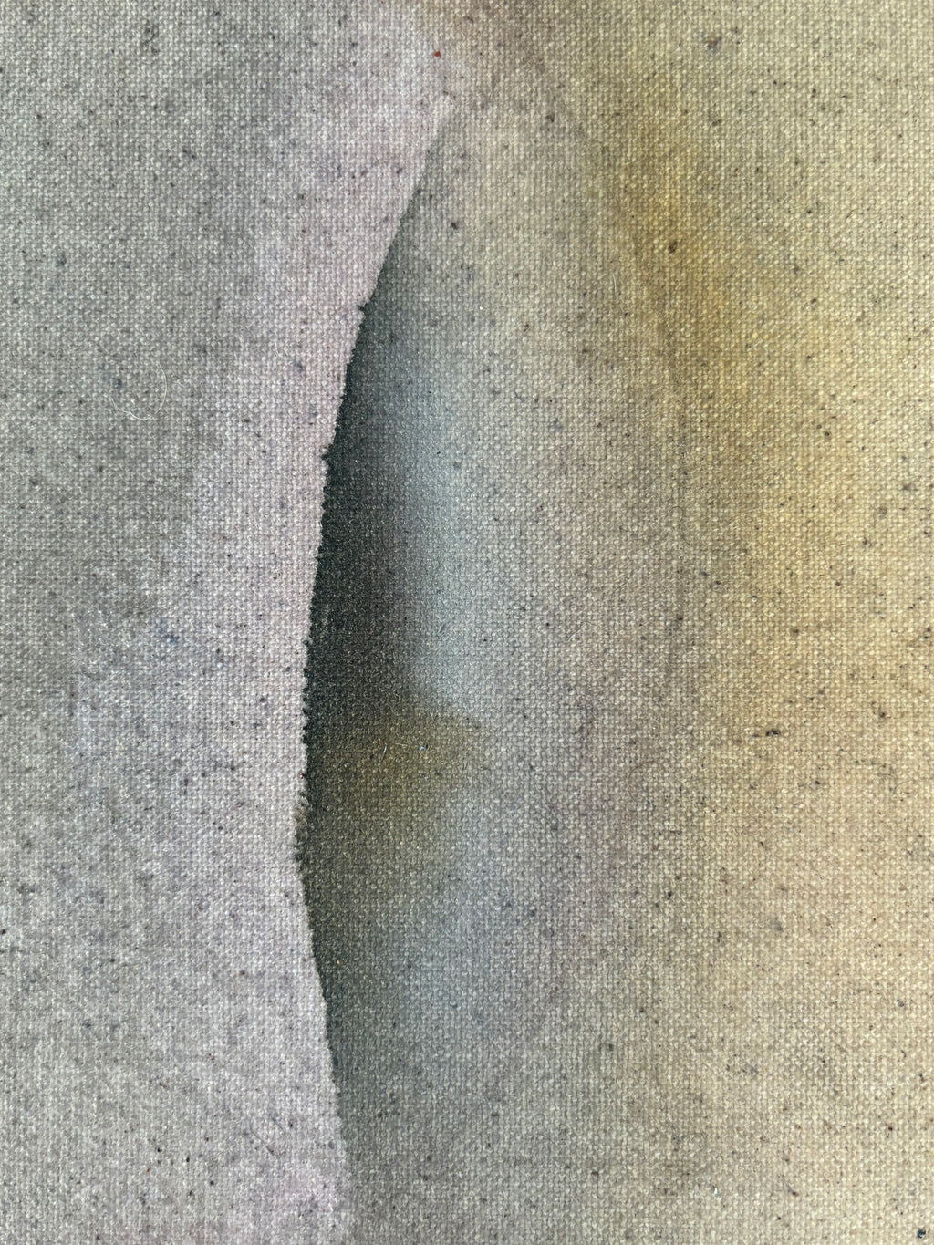 Painting by Arlina Cai titled "I Was Alone And Made A Whole World For Myself" - 4.