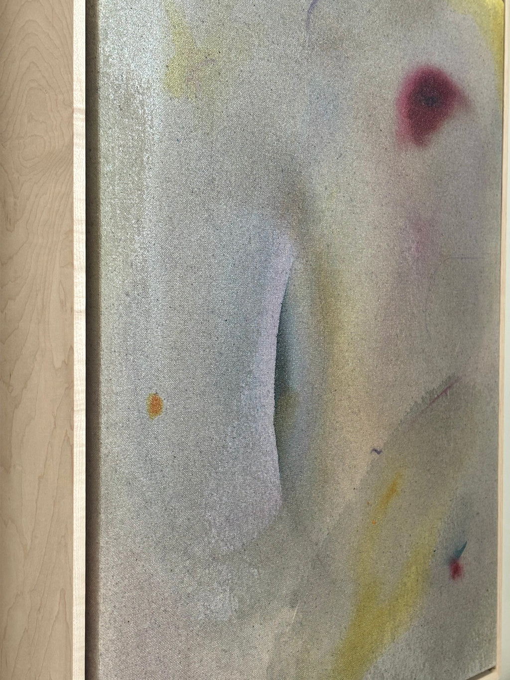 Painting by Arlina Cai titled "I Was Alone And Made A Whole World For Myself" - 7.