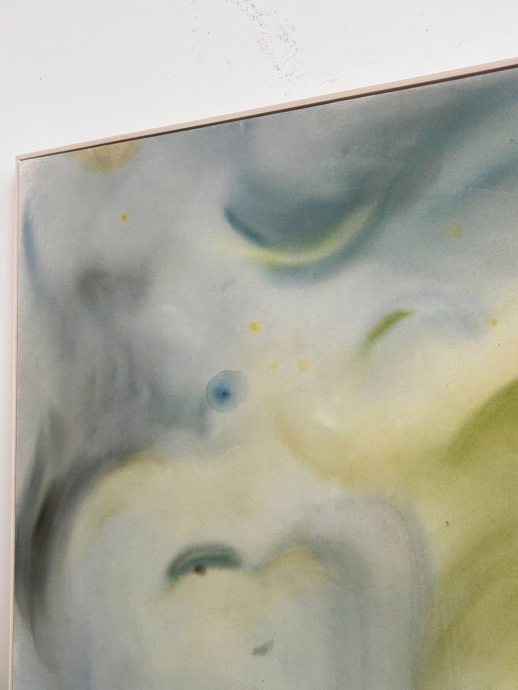 Painting by Arlina Cai titled "In The Valley" - 6.