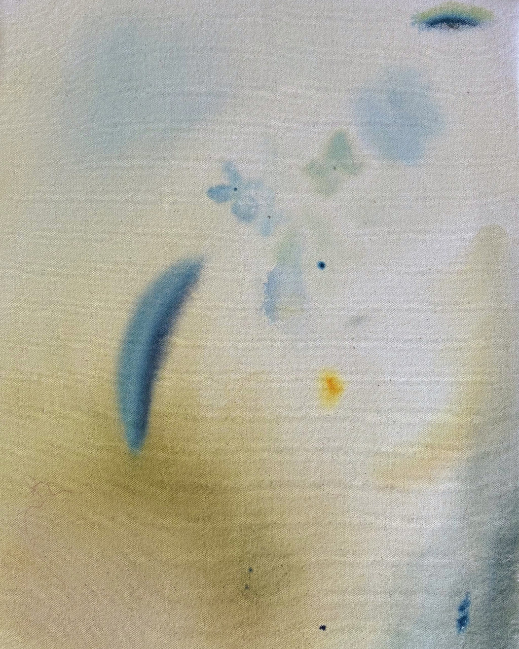 Painting by Arlina Cai titled "The Flowers Each Have Their Own Names" - 2.