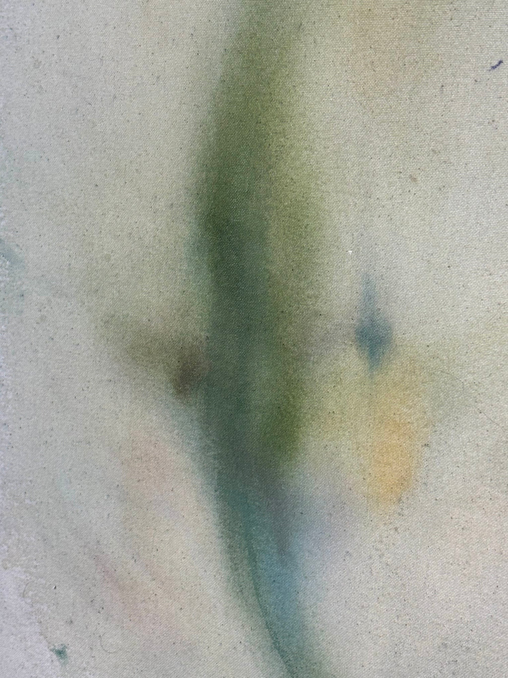 Painting by Arlina Cai titled "The Ice Might Crack, And We Might Fall Through, But For Right Now We Are Here" - 6.