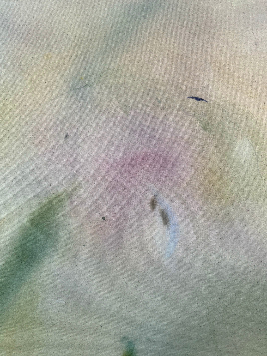 Painting by Arlina Cai titled "The Ice Might Crack, And We Might Fall Through, But For Right Now We Are Here" - 7.