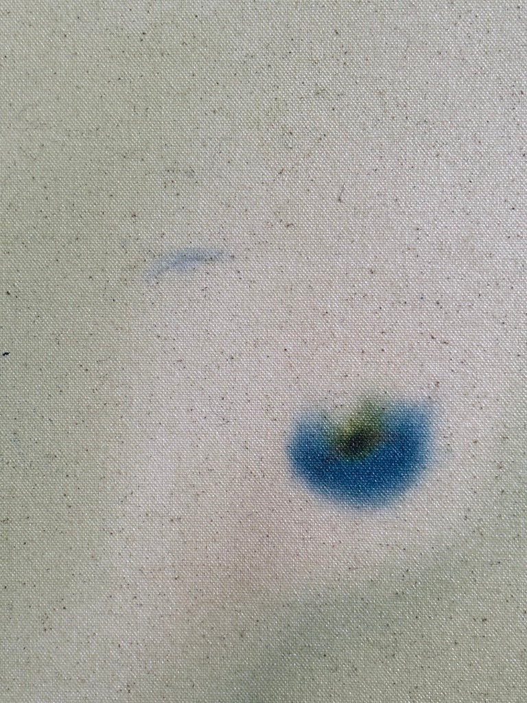 Painting by Arlina Cai titled "Under The Shadow Of A Tree At Noon" - 3.