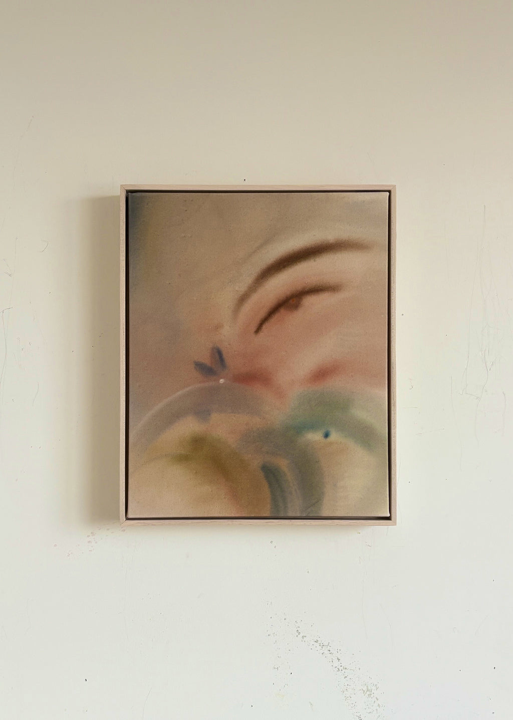 Painting by Arlina Cai titled "What Is A Shadow Made Of? 2" - 3.