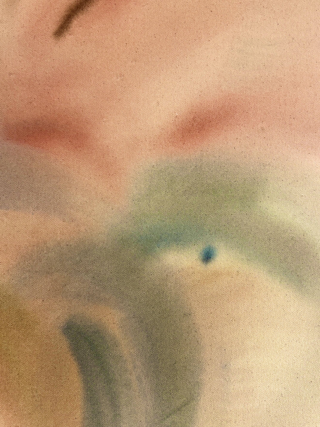 Painting by Arlina Cai titled "What Is A Shadow Made Of? 2" - 4.