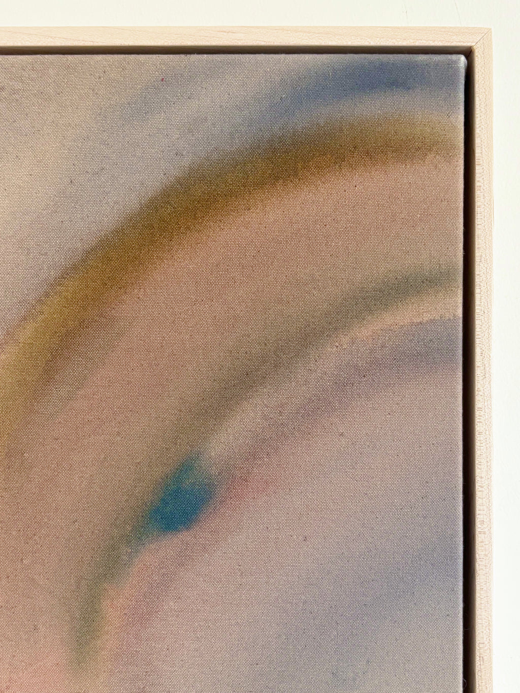 Painting by Arlina Cai titled "What Is A Shadow Made Of?" - 5.