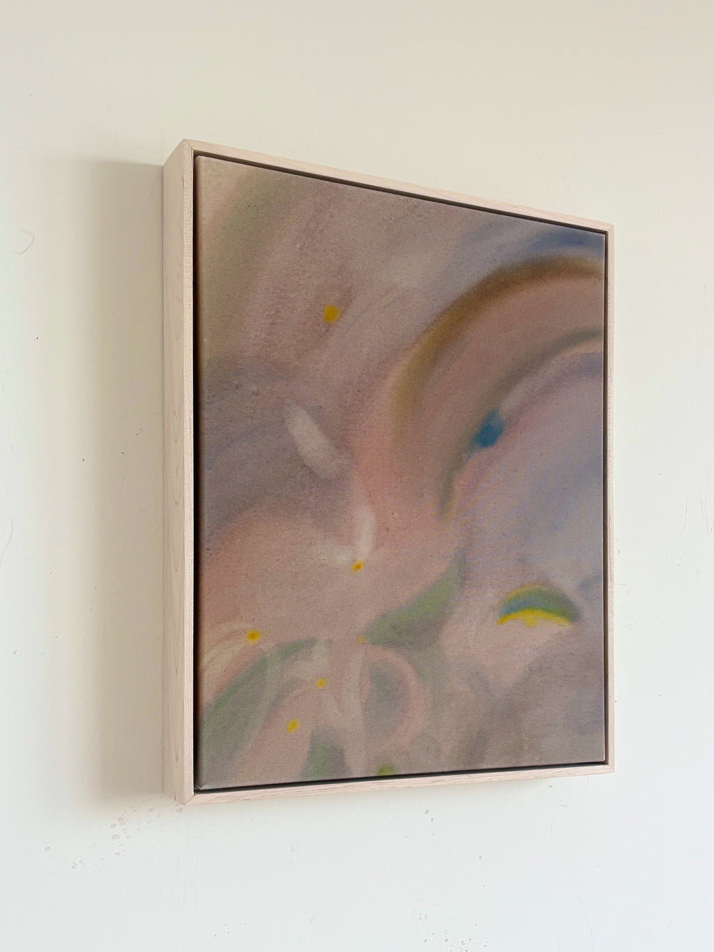 Painting by Arlina Cai titled "What Is A Shadow Made Of?" - 6.