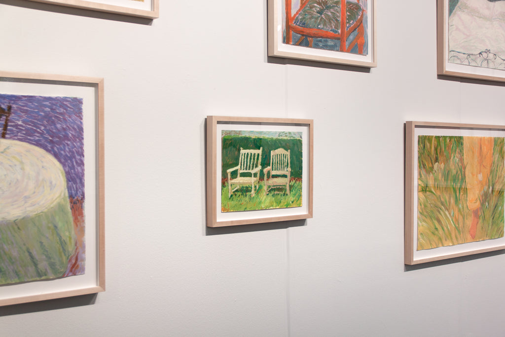 Painting by Jackson Joyce titled "Spirits of Waldoboro" - 4.