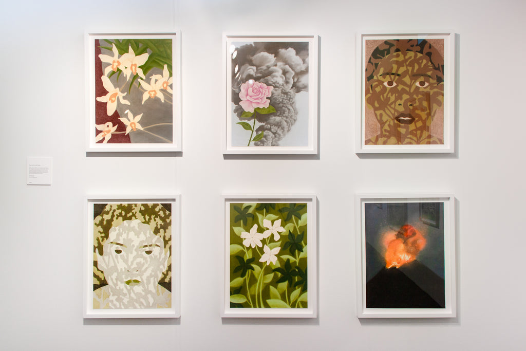 Drawing by Rachel Levit Ruiz titled "Plume" - 3.