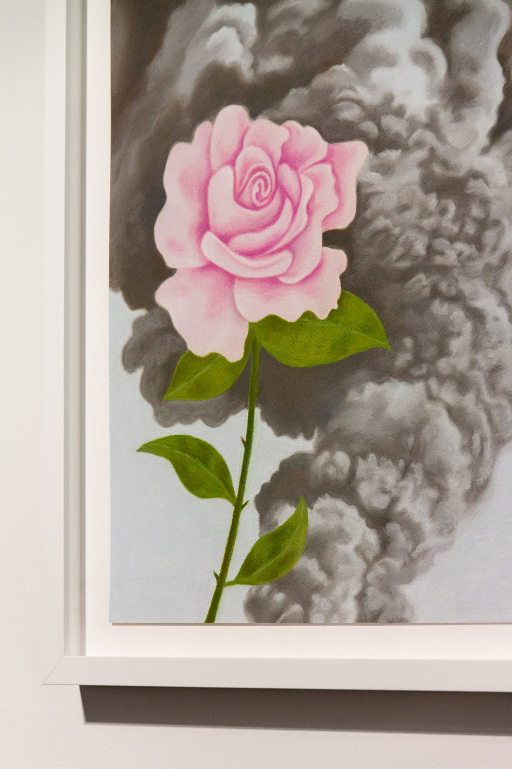 Drawing by Rachel Levit Ruiz titled "Plume" - 4.