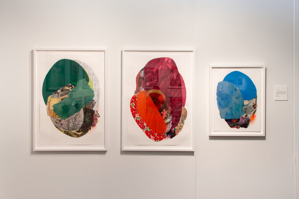 Mixed Media by Xochi Solis titled "Only the rounded edges" - 4.