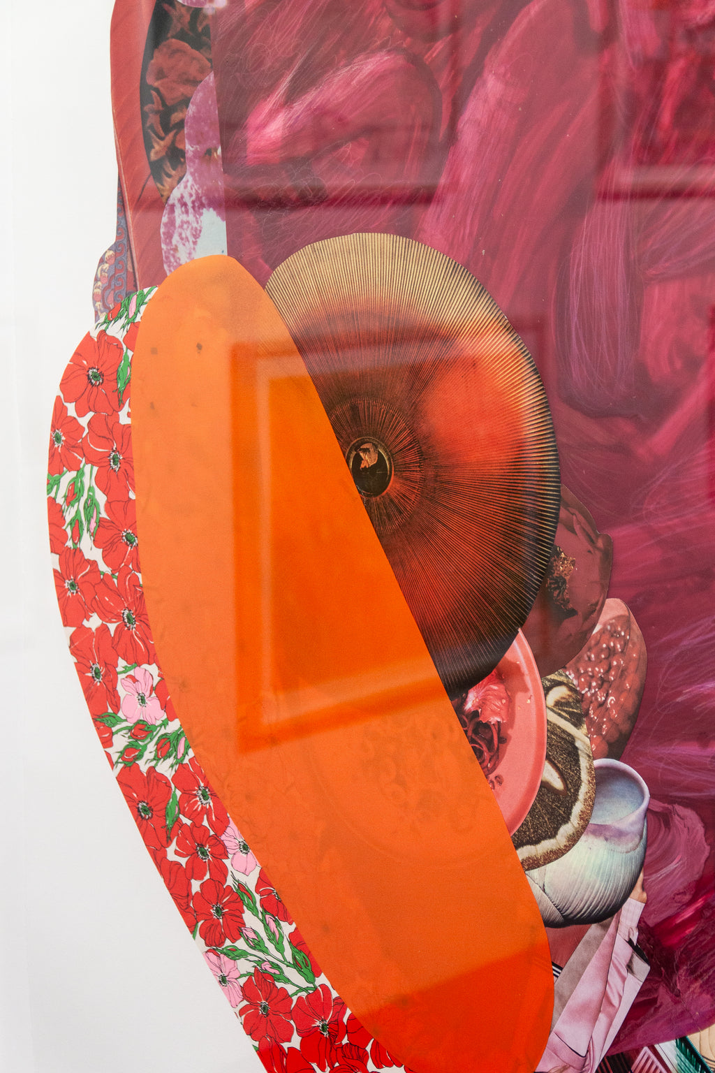 Mixed Media by Xochi Solis titled "Only the rounded edges" - 3.