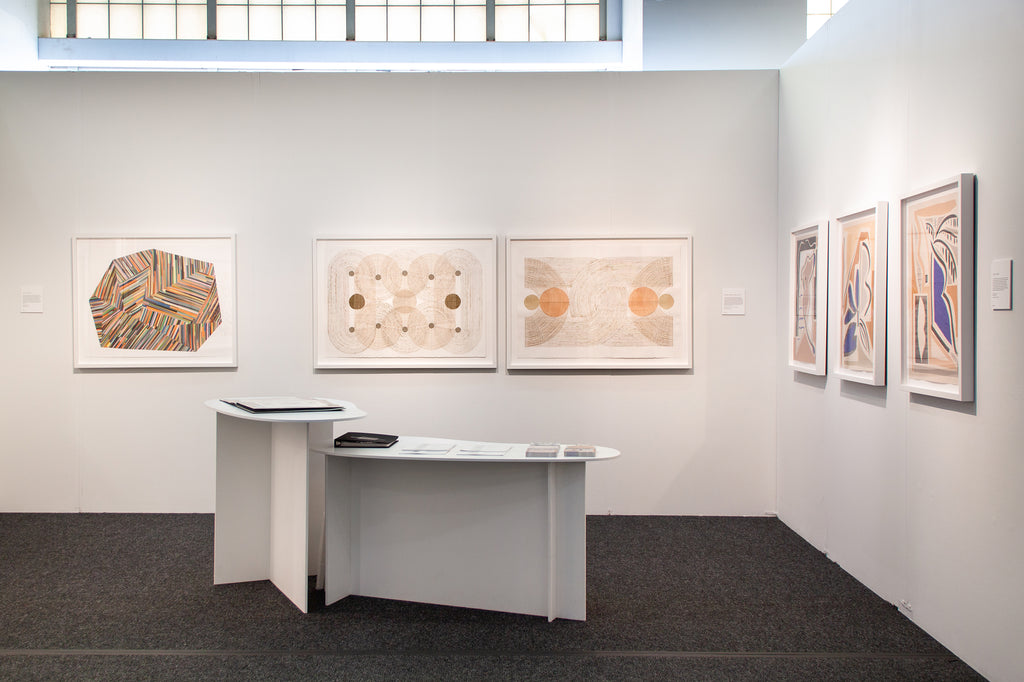 Mixed Media by Laura Berman titled "Tectonics 4" - 3.