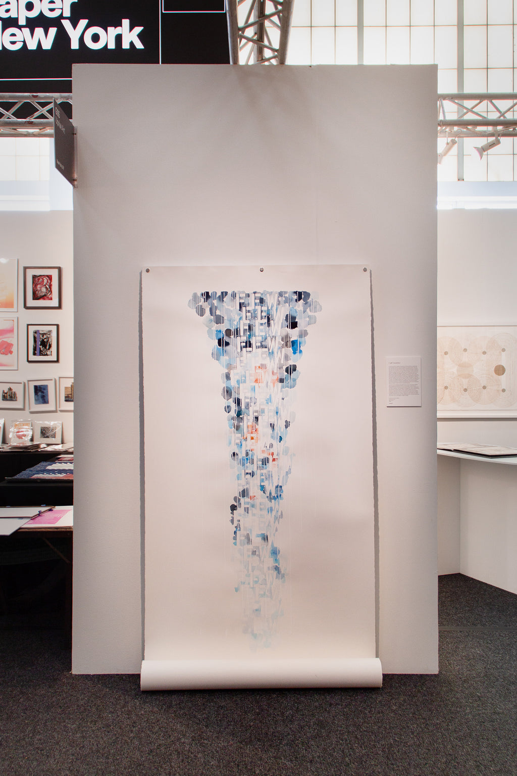 Installation by Gail Tarantino titled "Vocal Learning-Western Bluebird" - 4.