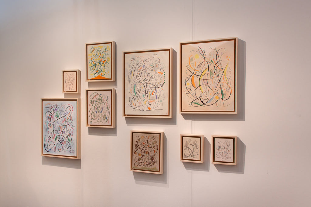 Drawing by Gizem Vural titled "Notes on Light Olive" - 3.